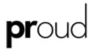Logo Proud – partener Fly Events